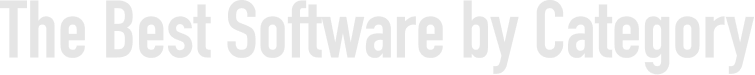The Best Software by Category